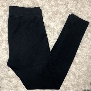Black Elastic Waistband Legging